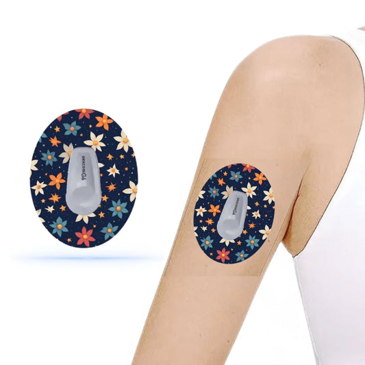 Dexcom G6  Nightflower CGM-sensor overpatches.