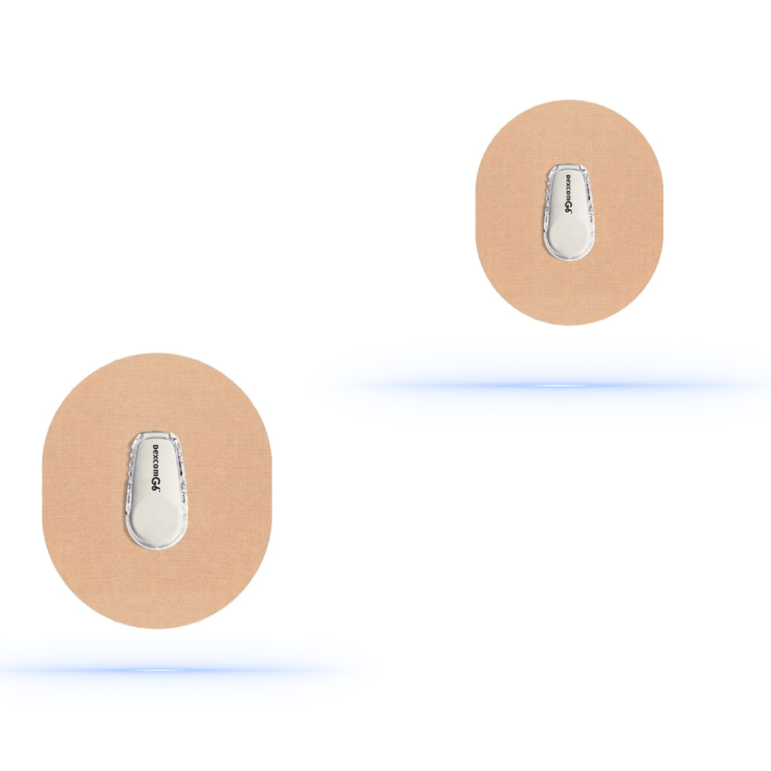 Dexcom G6 Beige Overpatch - Säker & Stabil.