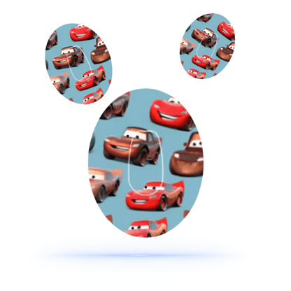 Blixten McQueen Dexcom G6 Overpatch Sensor inkl. Sensor Sticker.