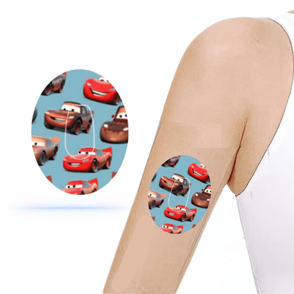 Blixten McQueen Dexcom G6 Overpatch Sensor inkl. Sensor Sticker.