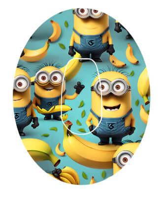 CGM-Sensor Overpatch minions för Dexcom G6 inkl. Sensor Sticker.