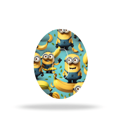 CGM-Sensor Overpatch minions för Dexcom G6 inkl. Sensor Sticker.