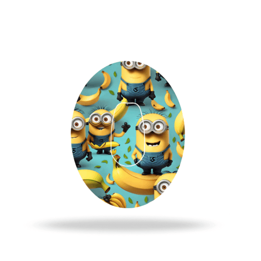 CGM-Sensor Overpatch minions för Dexcom G6 inkl. Sensor Sticker.