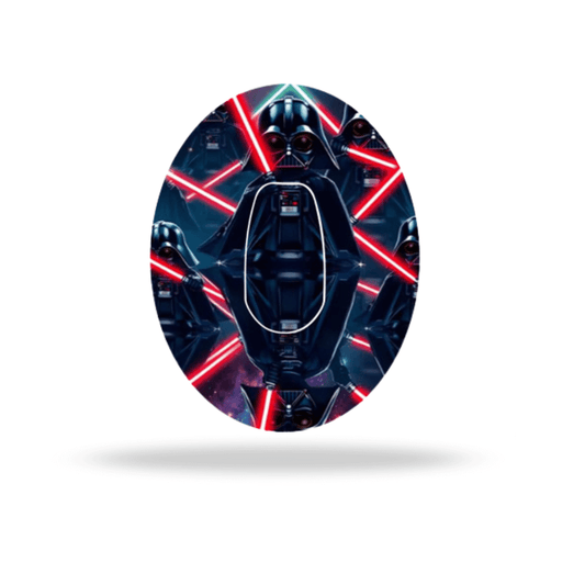 Darth Vader Star Wars Dexcom G6 Overpatch – inkl. Sensor Sticker.
