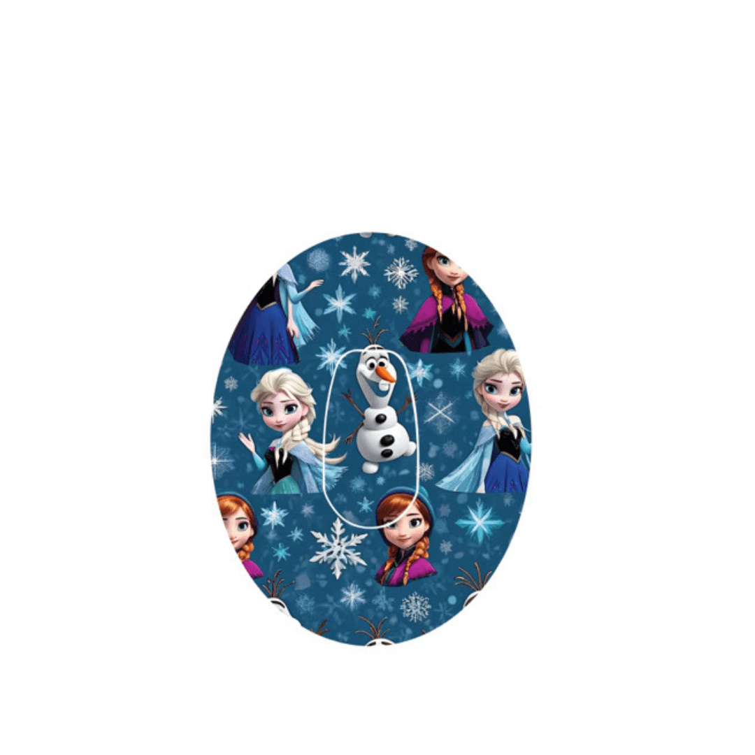 Frozen CGM-Sensor Overpatch för Dexcom G6 – inkl. Sensor Sticker.