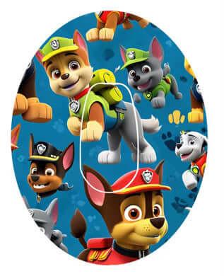 Paw patrol CGM-Sensor Overpatch för Dexcom G6 – inkl. Sensor Sticker.