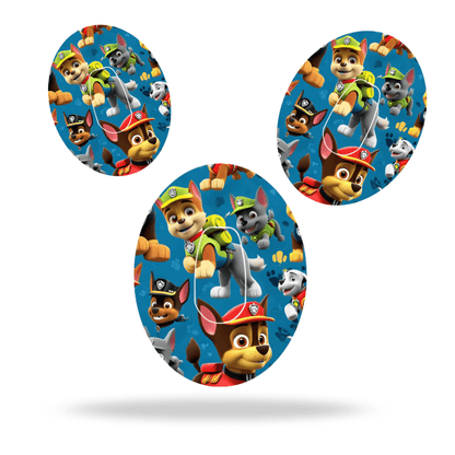 Paw patrol CGM-Sensor Overpatch för Dexcom G6 – inkl. Sensor Sticker.