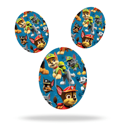 Paw patrol CGM-Sensor Overpatch för Dexcom G6 – inkl. Sensor Sticker.