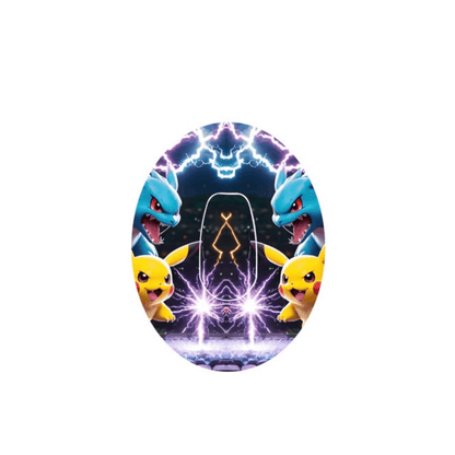 Pokémon CGM-Sensor overpatch Dexcom G6– inkl. Sensor Sticker.