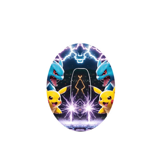 Pokémon CGM-Sensor overpatch Dexcom G6– inkl. Sensor Sticker.