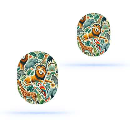 Animal Kingdom CGM-patchar för Dexcom G7 inkl. Sensor Sticker.