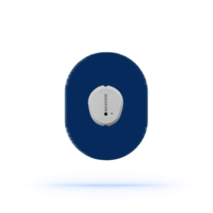Dexcom G7 Navy Blue StayActive CGM-sensor overpatches.