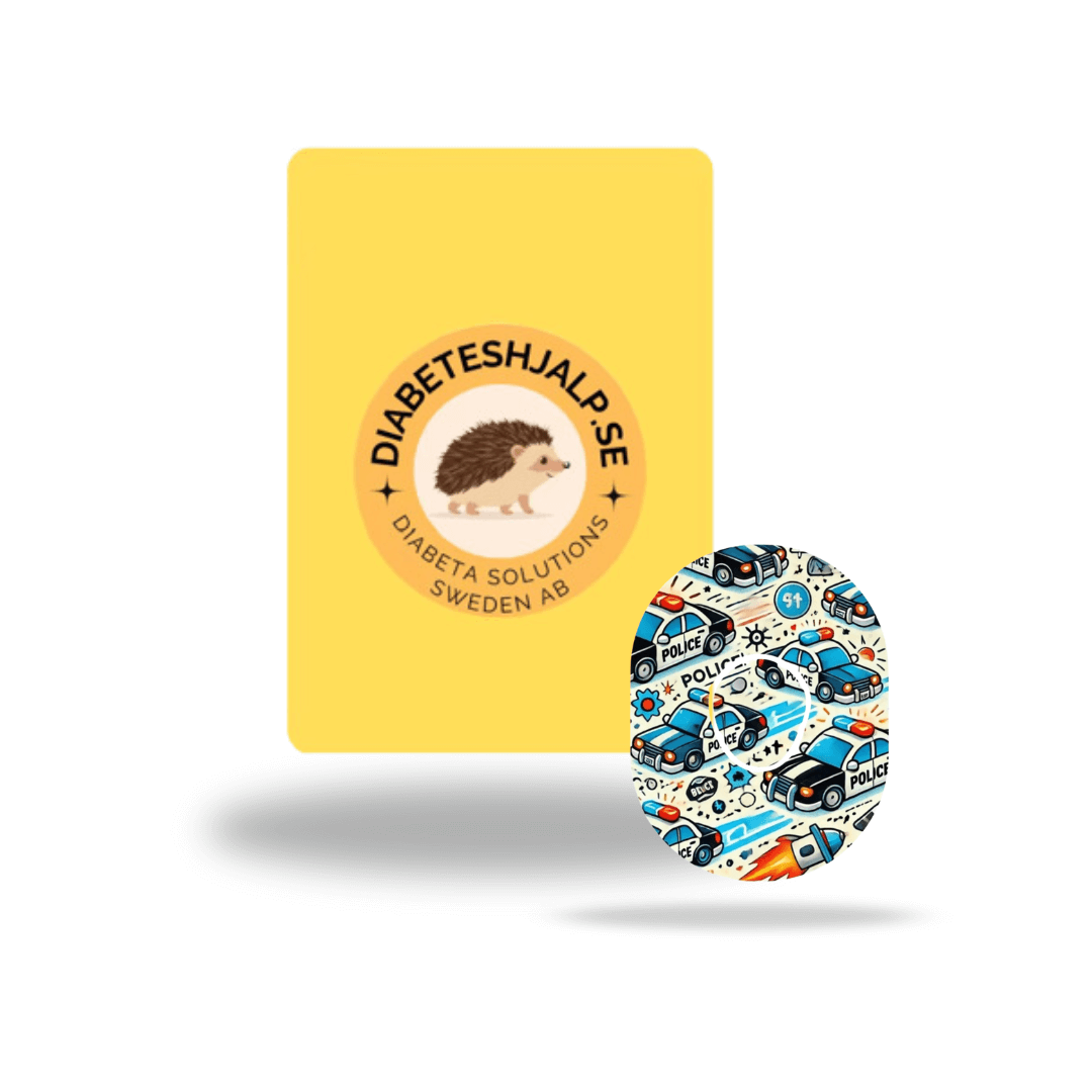 Polisbil Dexcom G7 CGM-sensor overpatches. ink sensor sticker.