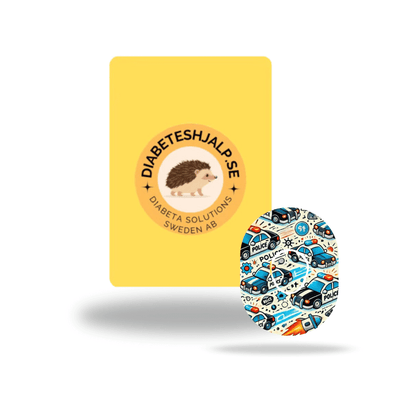 Polisbil Dexcom G7 CGM-sensor overpatches. ink sensor sticker.