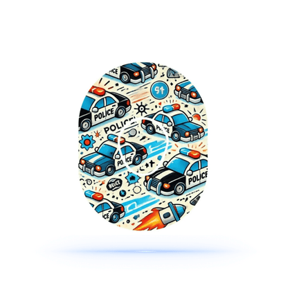 Polisbil Dexcom G7 CGM-sensor overpatches. ink sensor sticker.