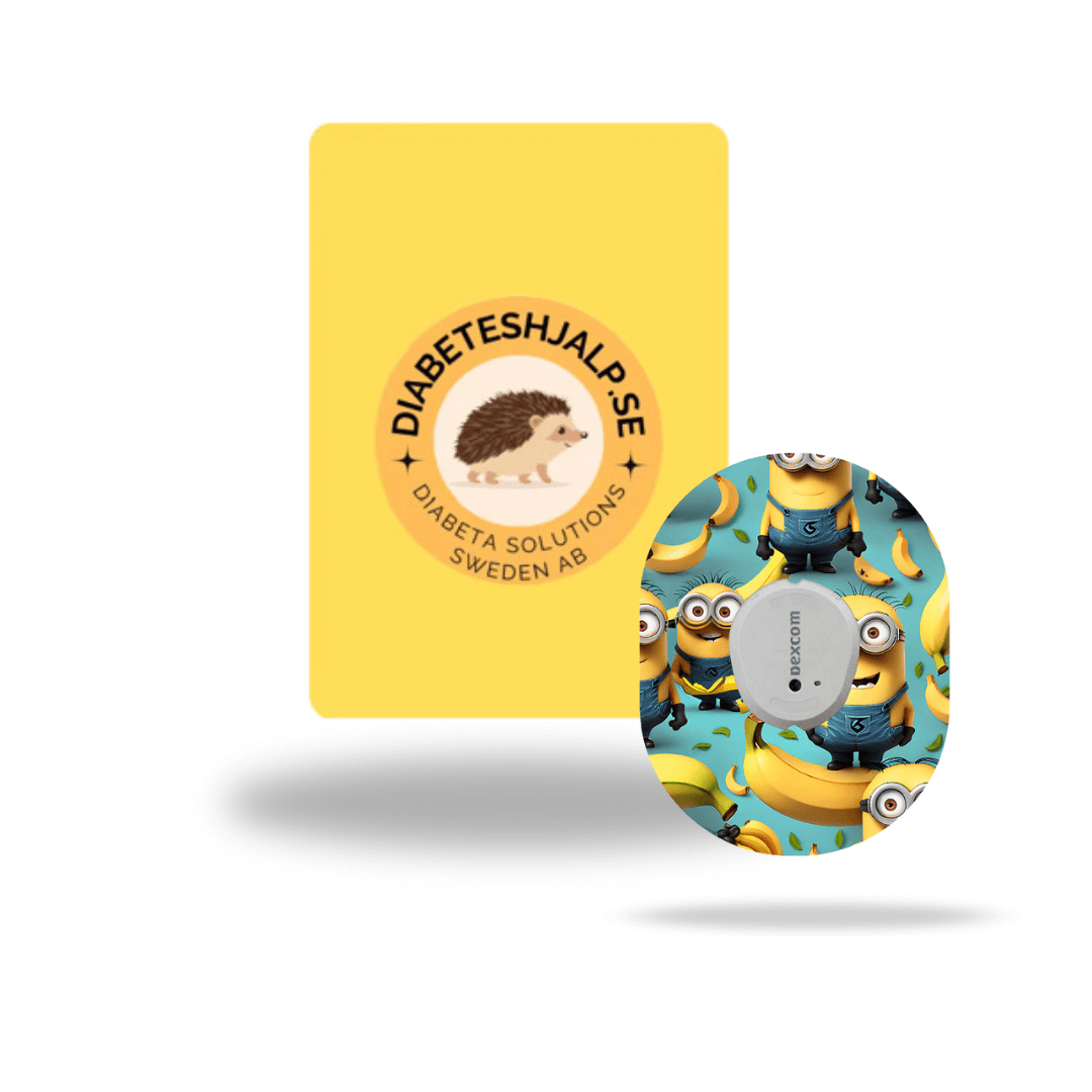 Dexcom G7 Minions overpatches - Roligt & Pålitligt Skydd.