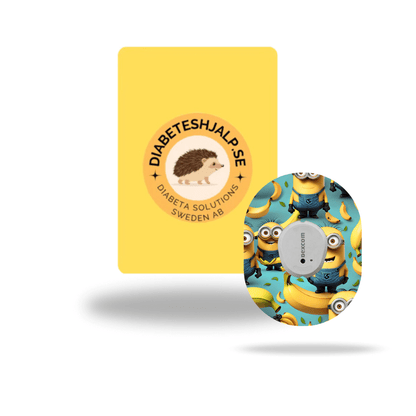 Dexcom G7 Minions overpatches - Roligt & Pålitligt Skydd.