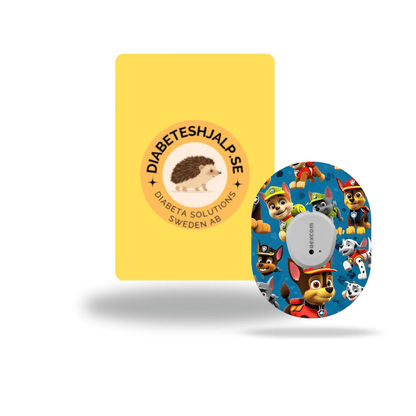 Dexcom G7 Paw Patrol Sensorpatchar - Roliga & Färgglada.