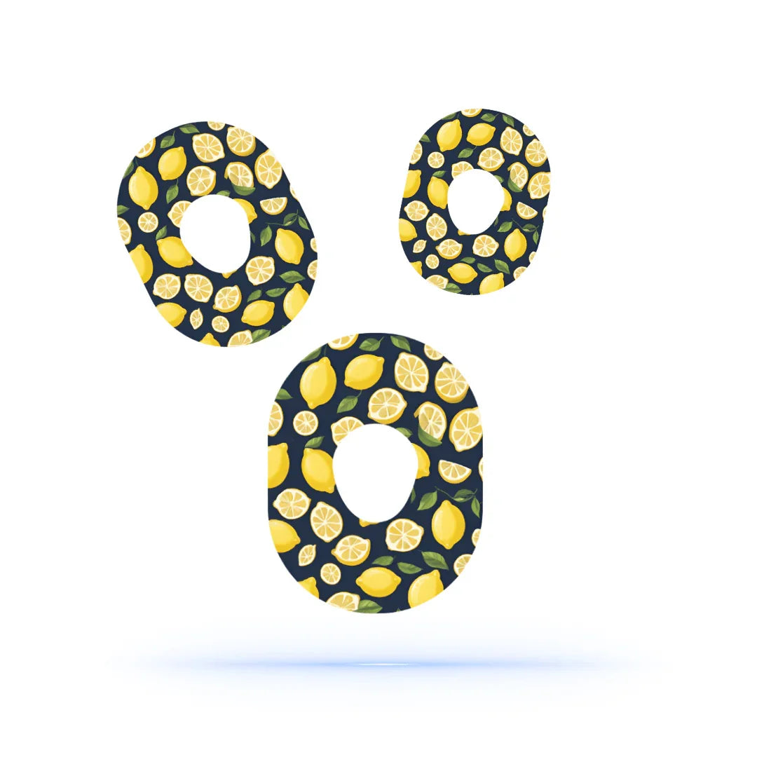 Dexcom G7 Lemon Tree fun CGM-Sensor overpatches.