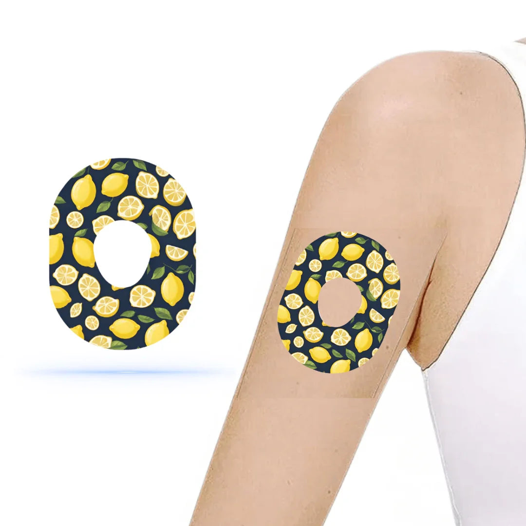 Dexcom G7 Lemon Tree fun CGM-Sensor overpatches.