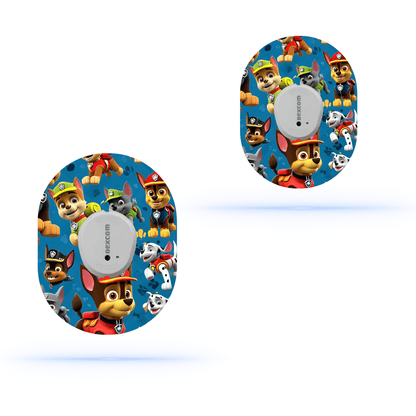 Dexcom G7 Paw Patrol Sensorpatchar - Roliga & Färgglada.