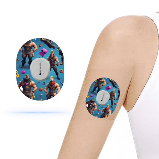 Dexcom G7 Fortnite Sensor Overpatches - Action Design.