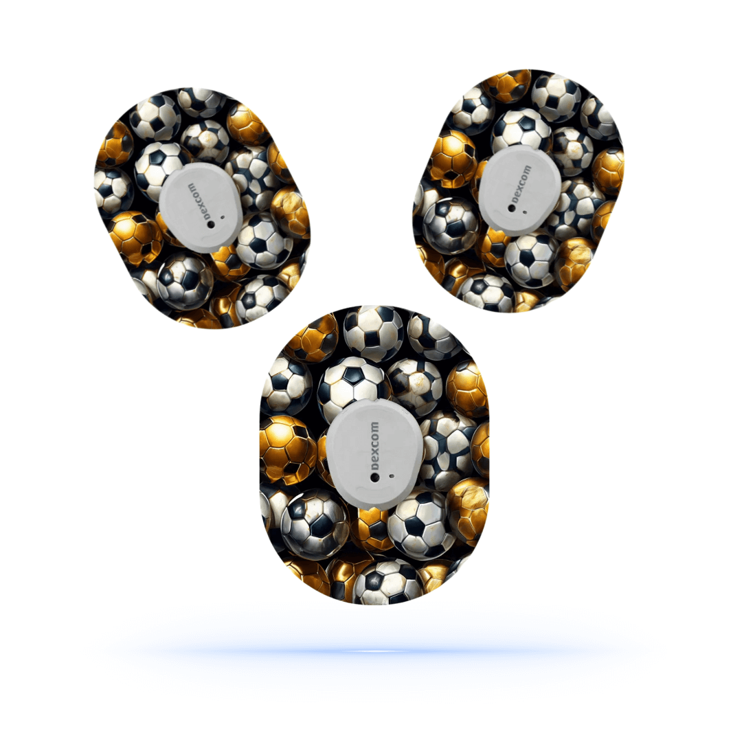 Dexcom G7 Fotboll CGM-sensor Overpatches.