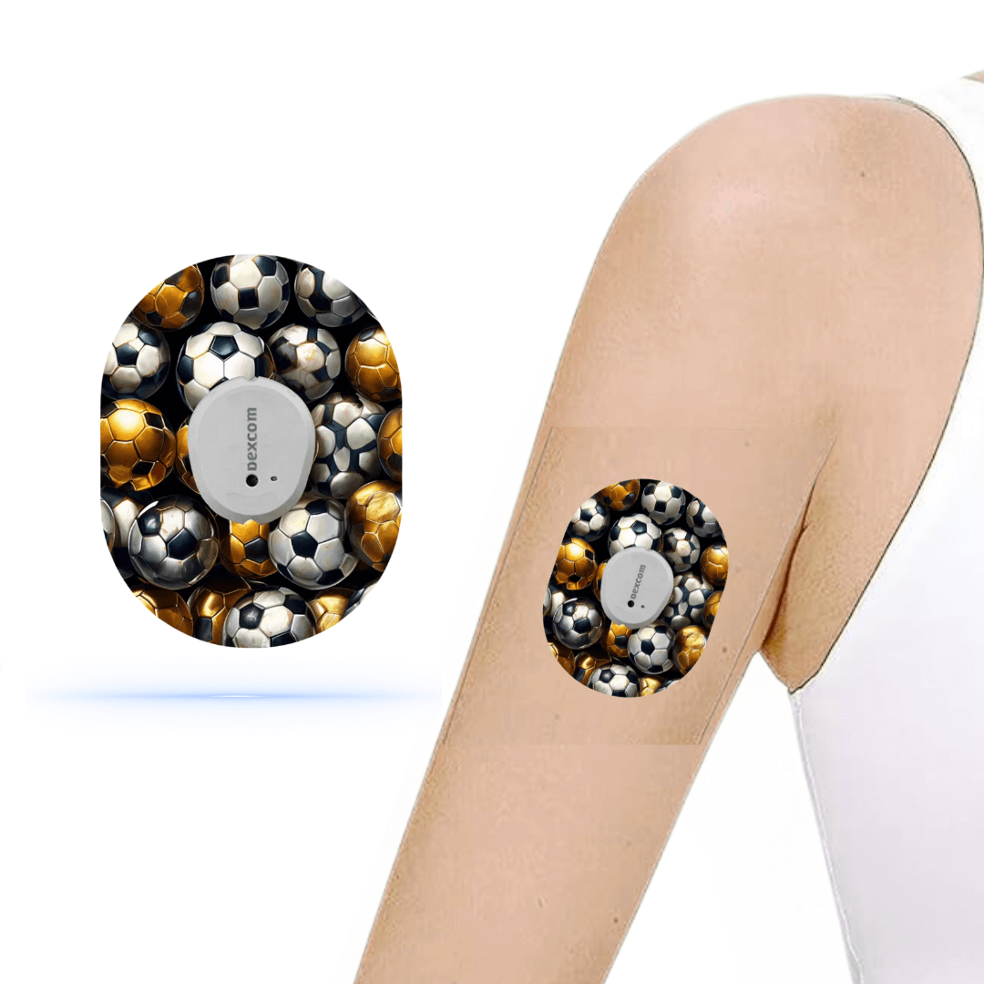 Dexcom G7 Fotboll CGM-sensor Overpatches.