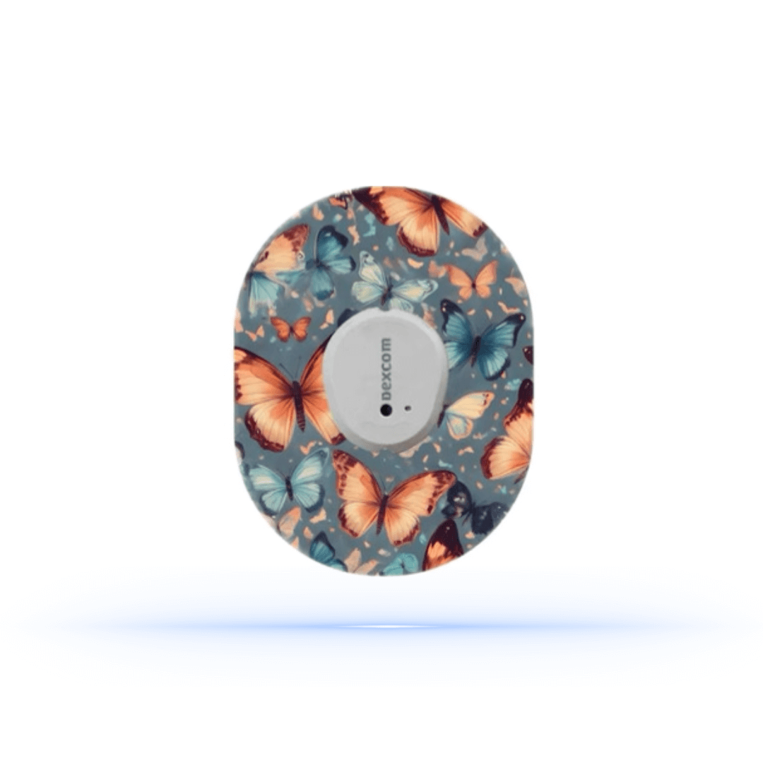 Dexcom G7 Princess MixPack CGM Sensor overpatches (4-pack).