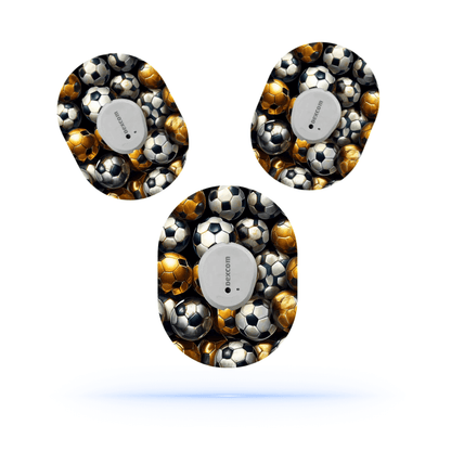 Fotboll CGM-sensor overpatches För Dexcom one+ för en riktig målskytt.