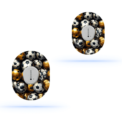 Fotboll CGM-sensor overpatches För Dexcom one+ för en riktig målskytt.