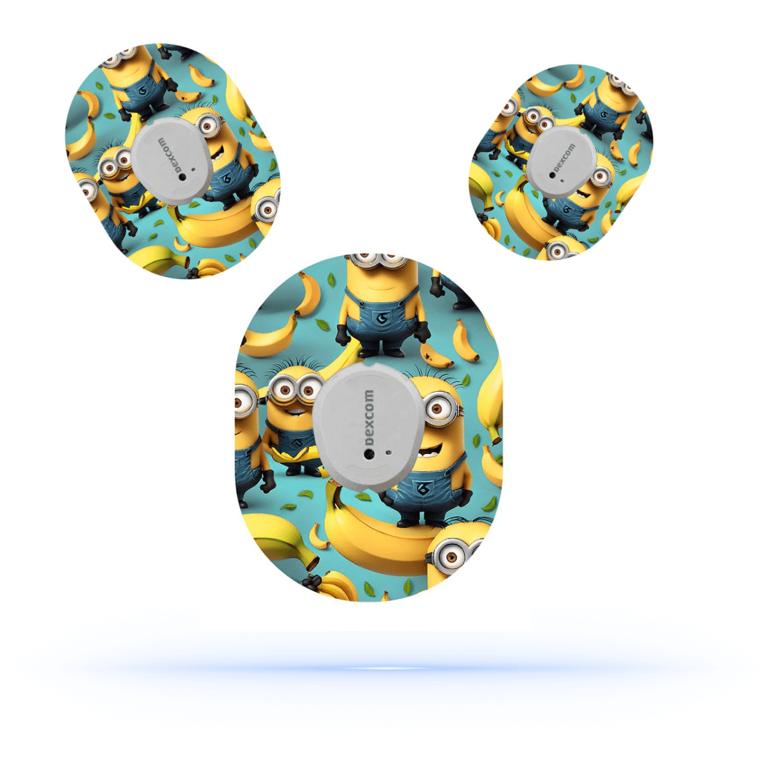 Dexcom One+ Minions Overpatches - Bekvämt & Säkert.