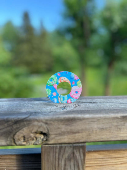 Donut CGM Patch för Freestyle Libre 1 & 2, non-woven, hudvänlig och slitstark överplåster utomhus