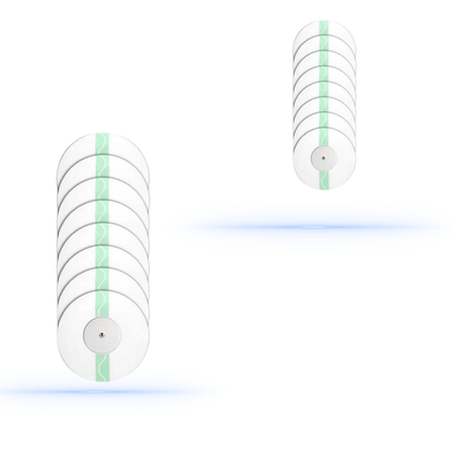 Transparent CGM Patches för Freestyle Libre sensorer, vattentäta fixeringsplåster för stabil sensoranvändning.