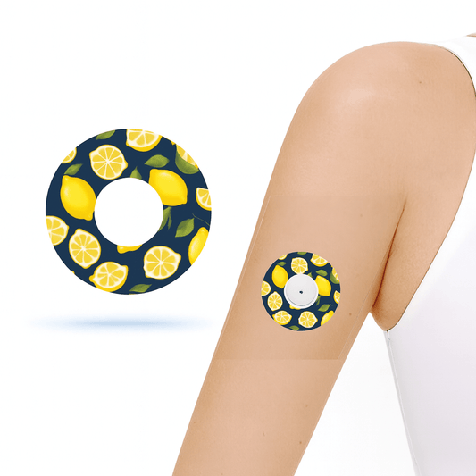 Freestyle Libre 3 Fresh Lemon Overpatches.