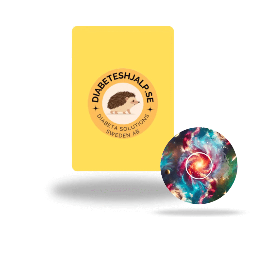 Freestyle Libre 3 Galaxy Overpatch inkl. Sensor Sticker.