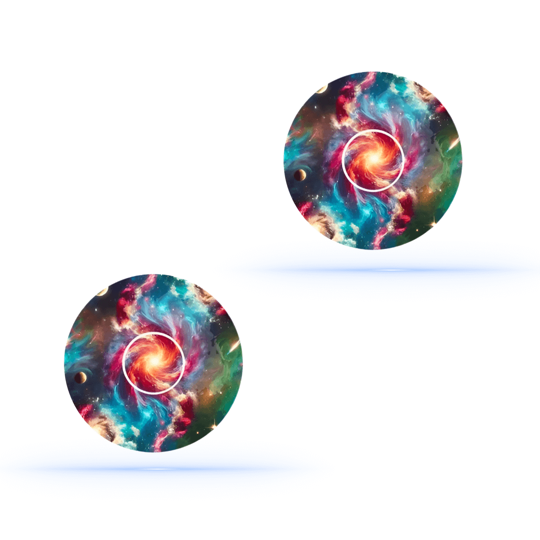 Freestyle Libre 3 Galaxy Overpatch inkl. Sensor Sticker.