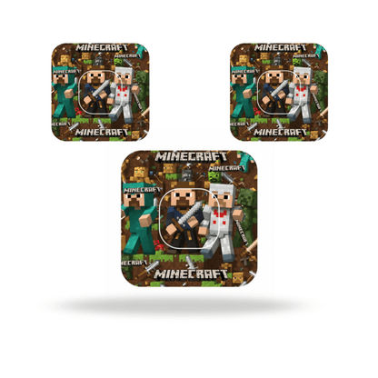 Minecraft CGM overpatch för Simplera Sync – inkl. Sensor Sticker.