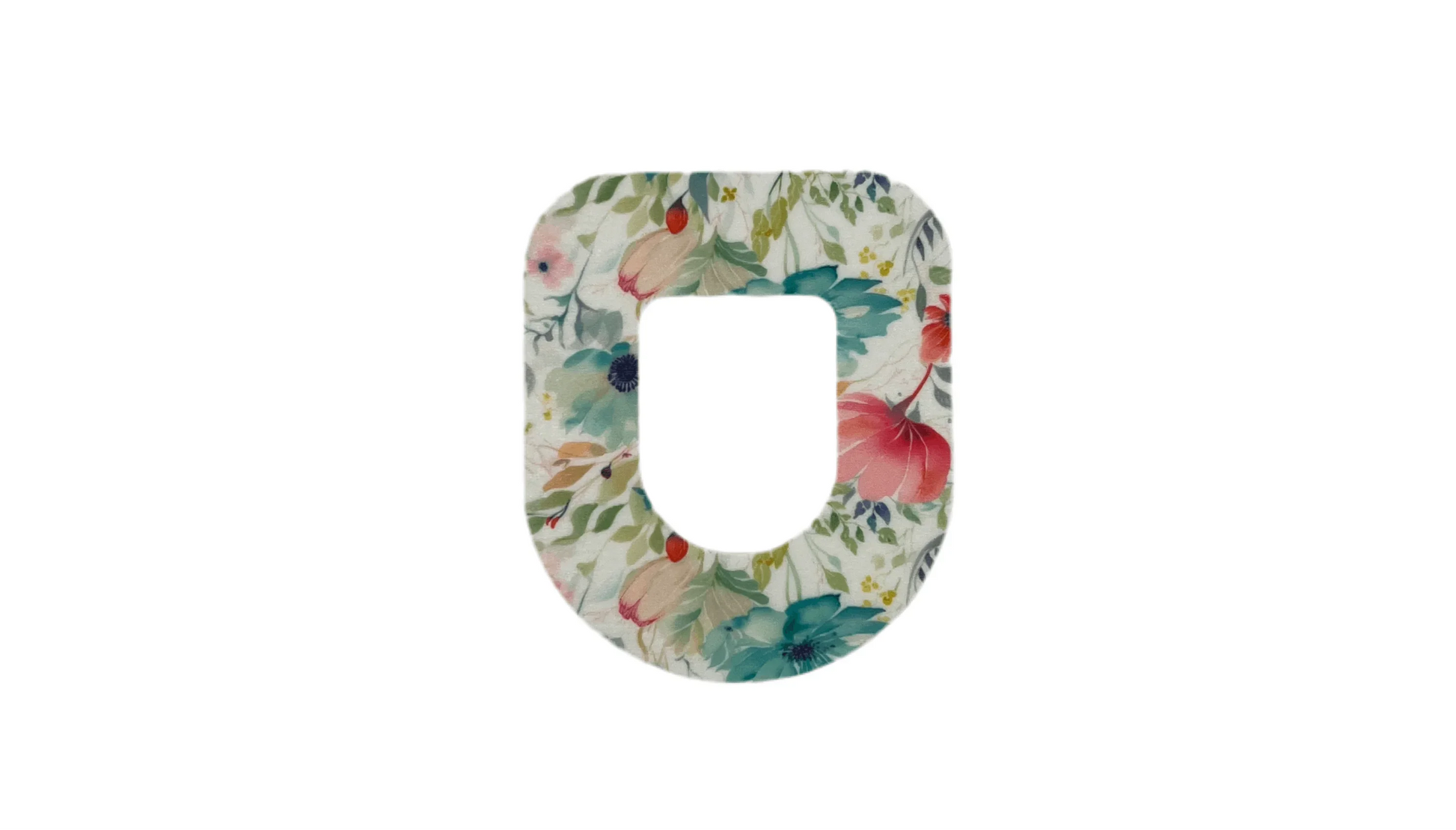 Omnipod Whiteflower Patch för stil och komfort.