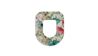 Omnipod Whiteflower Patch för stil och komfort.