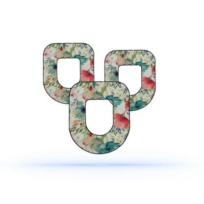 Omnipod Whiteflower Patch för stil och komfort.