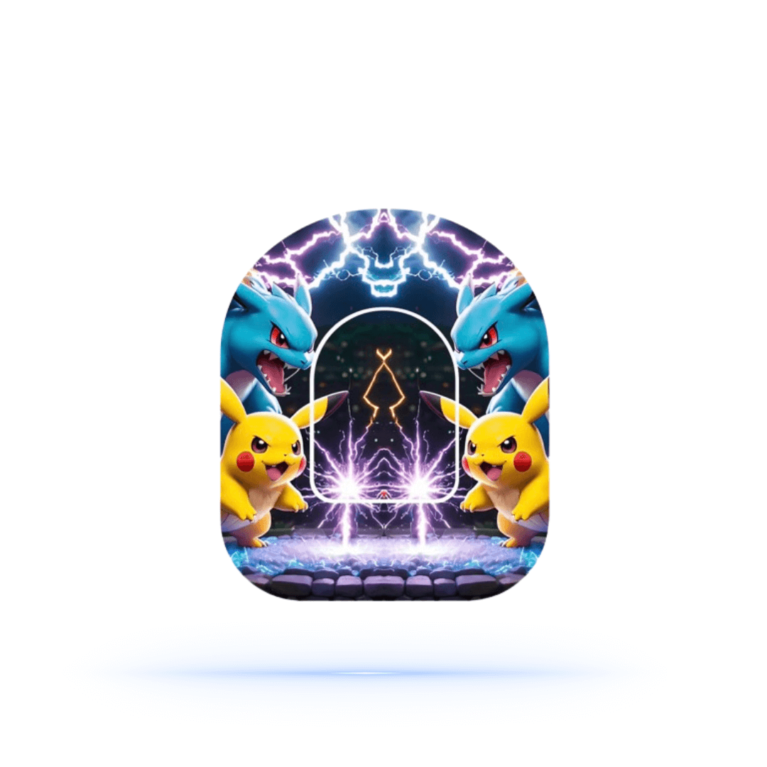 Pokémon Omnipod Overpatches – inkl. Pumpsticker.