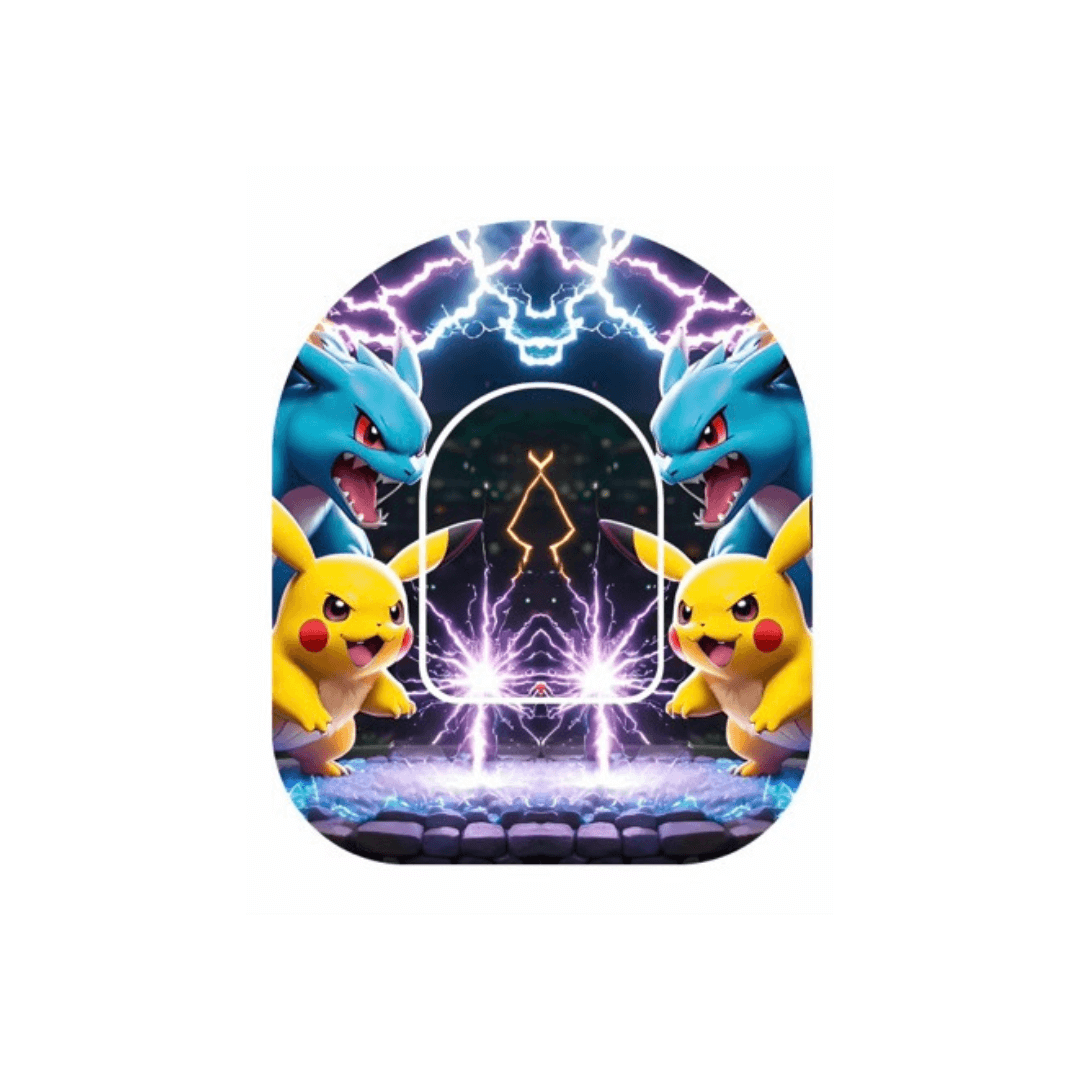 Pokémon Omnipod Overpatches – inkl. Pumpsticker.