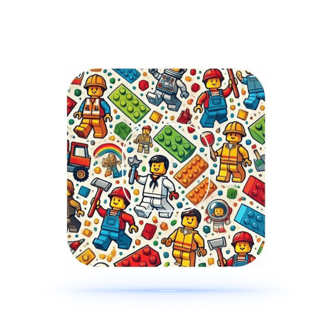 Lego sensor overpatches för Simplera sync Ink Sensor Sticker.