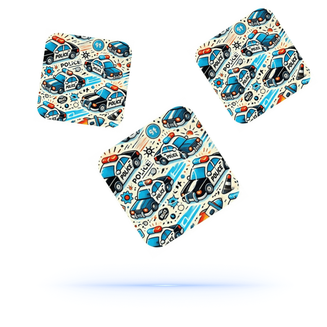 Polisbilar CGM Sensor Patches för Simplera sync inkl. Sensor Sticker.