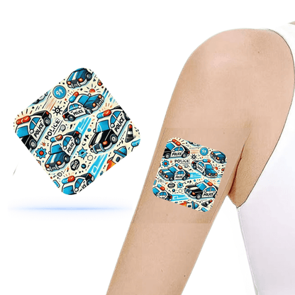 Polisbilar CGM Sensor Patches för Simplera sync inkl. Sensor Sticker.