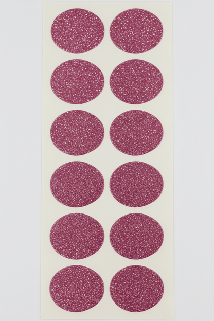 Rosa glitter stickers G7 enhanced